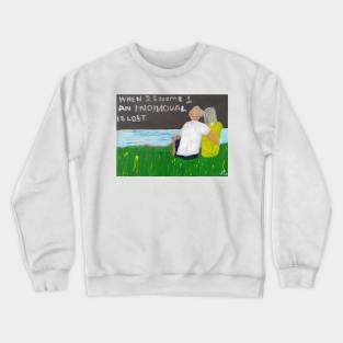 When 2 become 1 Crewneck Sweatshirt
